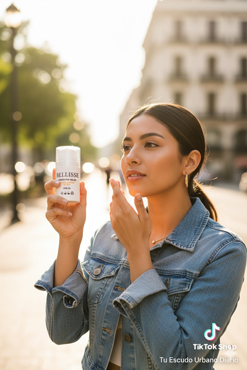 Protector Solar FPS 50+ Ultraligero | Protección Total & Acabado Invisible